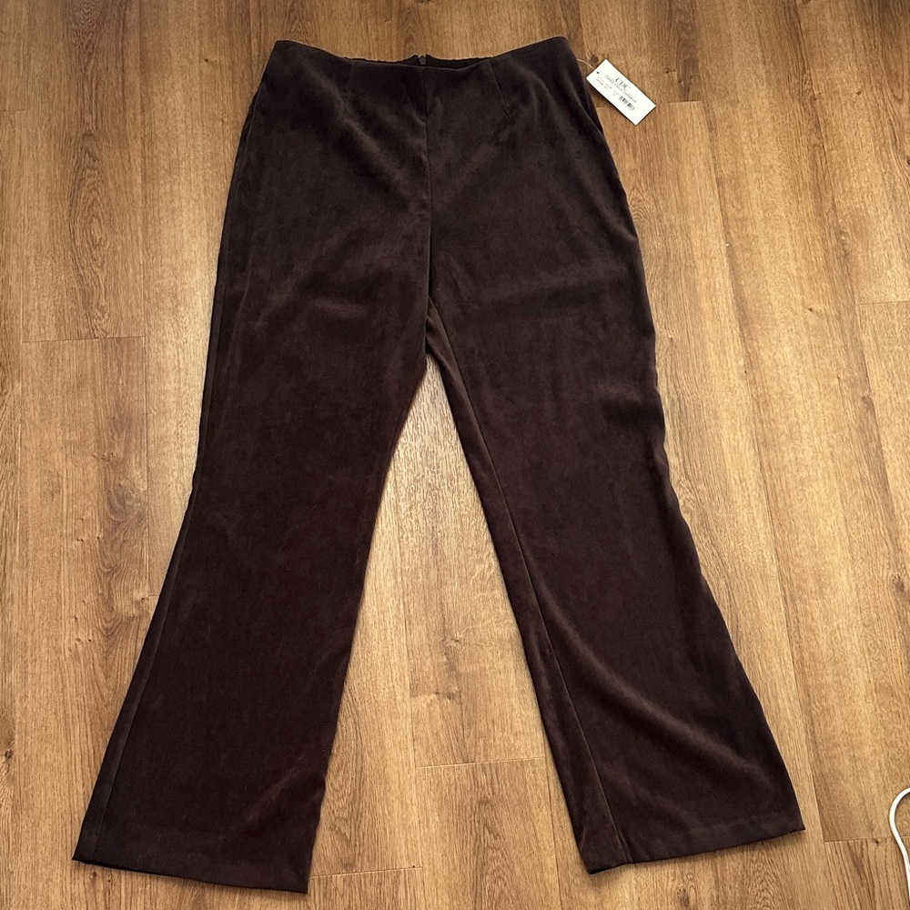 Vintage NWT CDC‎ Chocolate Brown Trousers